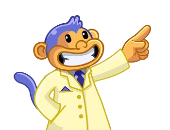 Macaco com estratégia